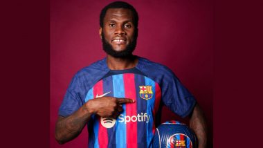 FC Barcelona Unveil New Signing Franck Kessie